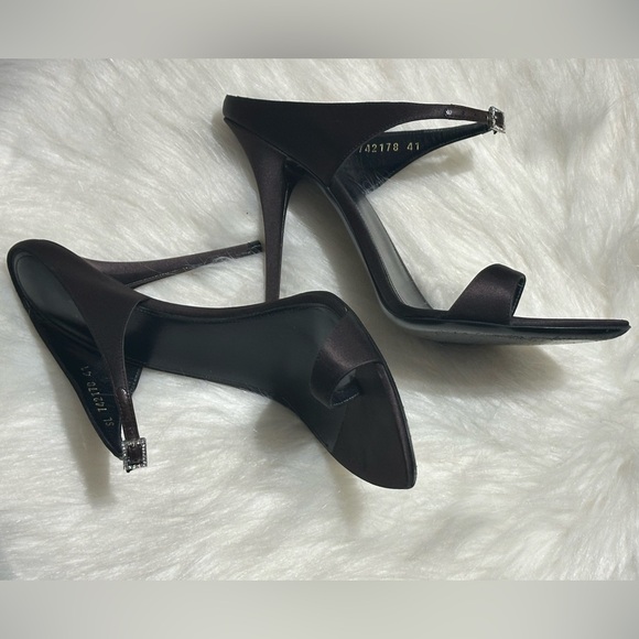 Saint Laurent Dive Open Toe Mules - Picture 9 of 12